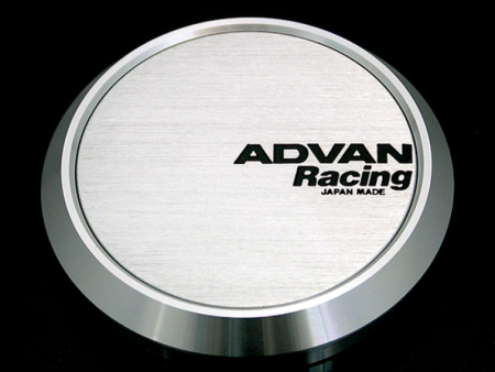 Advan 73mm Flat Centercap - Silver Alumite Online now