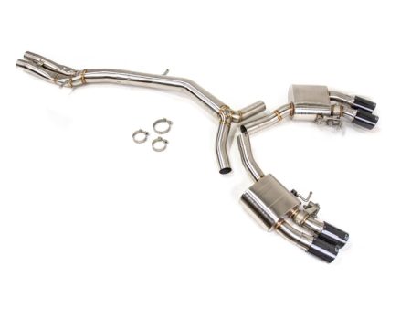 VR Performance Audi RS5 B9 Stainless Valvetronic Exhaust System with Carbon Tips Discount