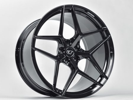 VR Forged D03-R Wheel Hyper Black 20x9.5 +37mm 5x112 Online now