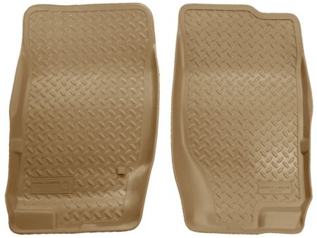 Husky Liners 02-09 Ford Explorer 03-05 Lincoln Aviator Classic Style Tan Floor Liners For Sale