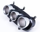 VR Performance 10-15 Ferrari 458 Italia Polished Exhaust Triple Tip Sale