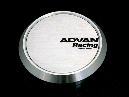 Advan 63mm Flat Centercap - Silver Alumite Online