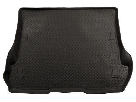 Husky Liners 05-10 Jeep Grand Cherokee Classic Style Black Rear Cargo Liner For Sale