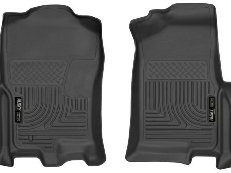 Husky Liners 07-10 Ford Expedition   Lincoln Navigator WeatherBeater Black Front Floor Liners on Sale