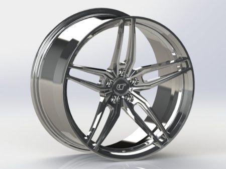 VR Forged D05 Wheel Brushed 21x11.5 +55mm 5x112 Discount