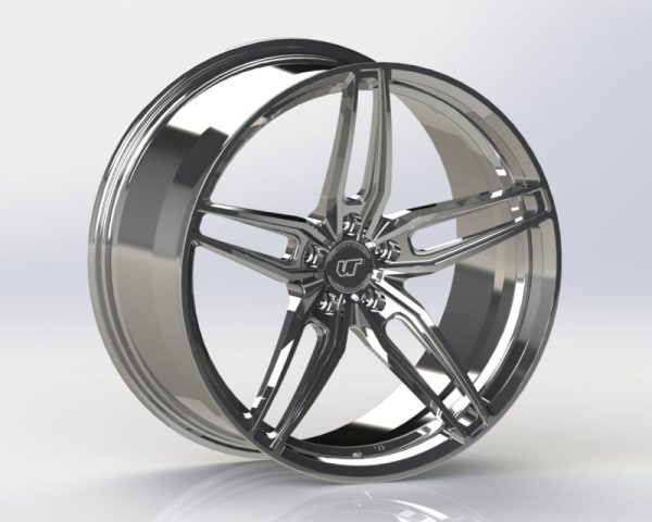 VR Forged D05 Wheel Brushed 21x11.5 +55mm 5x112 Discount