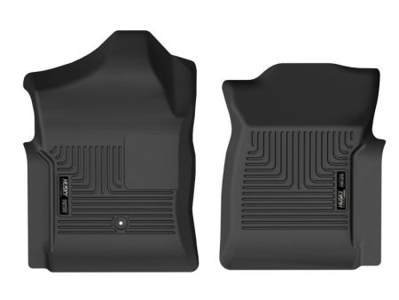 Husky Liners 99-06 Chevrolet Silverado 1500 X-act Contour Front Floor Liners (Black) For Discount