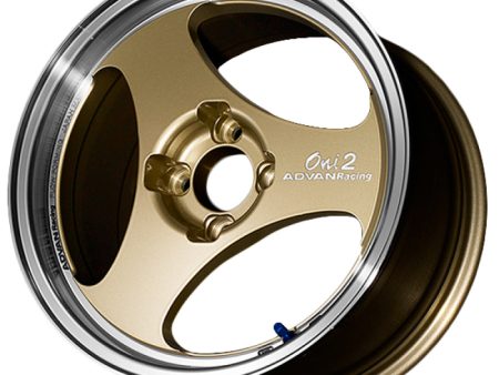 Advan ONI2 15X8.0 +30 4-100 Machining & Champagne Gold Wheel For Discount