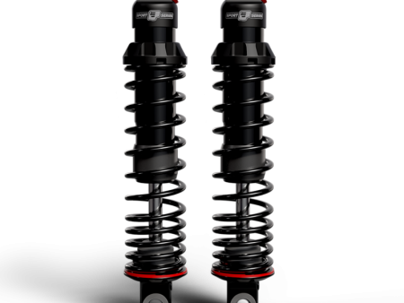 Progressive 92-22 Harley Sportster 494 Series Shocks 13.0in Bearing - Black For Sale